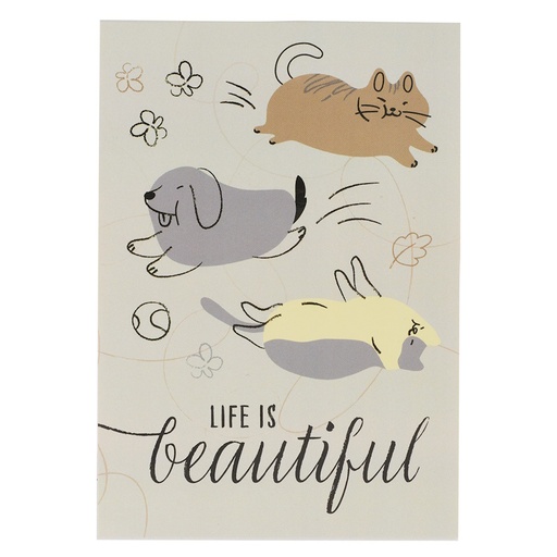 Life is Beautiful Notepad A6 (NP082)