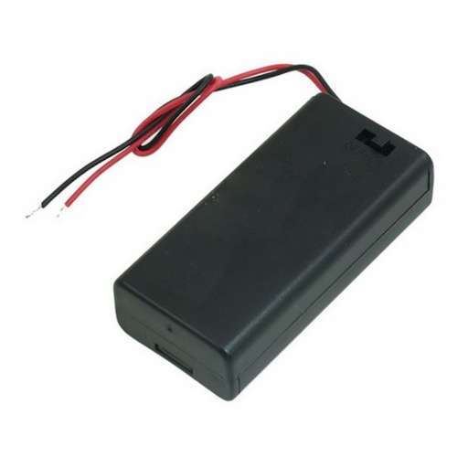 Battery Holder with Switch (2 x AA)