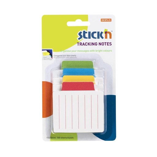 Stick'n Tracking Notes (4 colours)