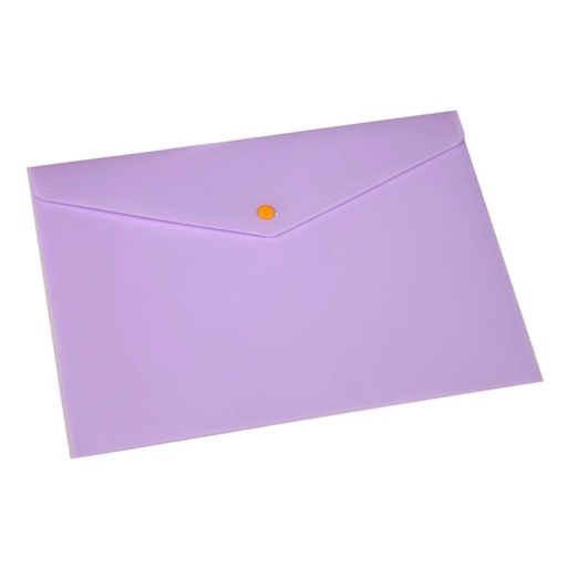 Kenzel Button Envelope A4 (pastel purple)
