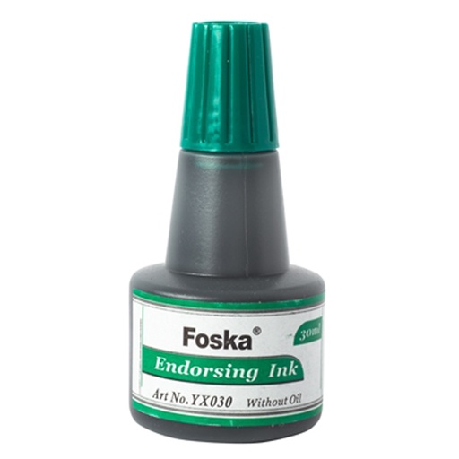 Foska Endorsing Ink 30ml (green)