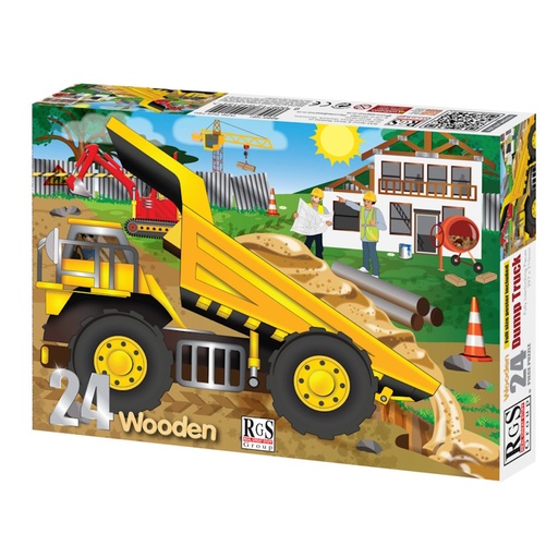 Dump Truck Wooden Puzzle (24 pieces)