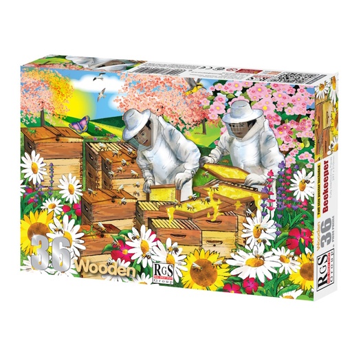 Beekeepers Wooden Puzzle (36 pieces)