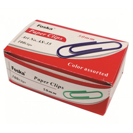 Nexx Coloured Paper Clips 33mm (100)