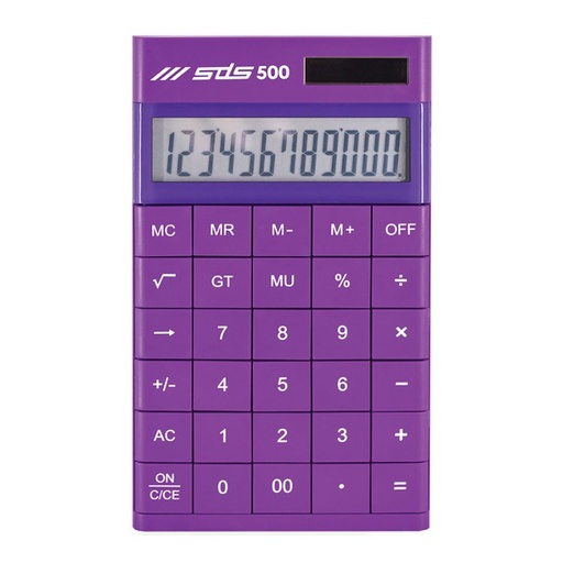 SDS 500 Calculator 12 Digit (purple)